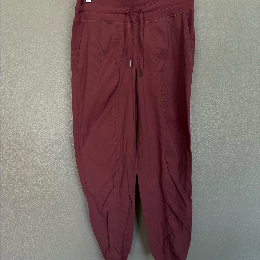 Lululemon Athletica Dance Studio Mid-Rise Joggers Full Length Briar Rose
